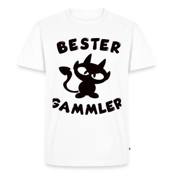 cool meilleur design de fesses - T-shirt Premium bio Homme - blanc - Devant - Nico (187cm)