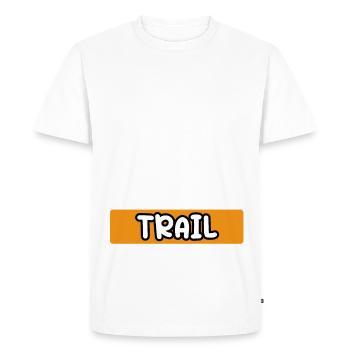 je peux pas j'ai trail cadeau trail - T-shirt Premium bio Homme - blanc - Devant - Nico (187cm)