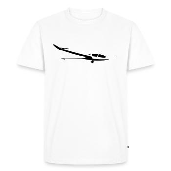 dg1000 Glider Glider Glider Glider - Men's Premium Organic T-Shirt - white - Front - Nico (187cm)