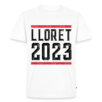 Lloret De Mar 2023 - Men's Premium Organic T-Shirt - white - Front - Nico (187cm)