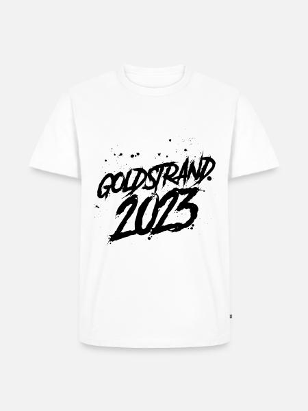 Golden Sands 2023 - Men's Premium Organic T-Shirt - white