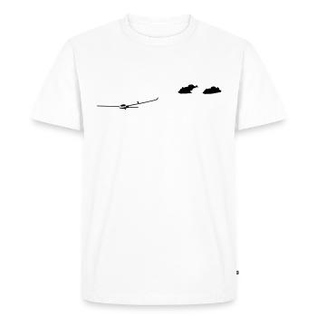 ls 7 Glider Gliding Glider Pilot Pilot - Men's Premium Organic T-Shirt - white - Front - Nico (187cm)