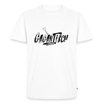 Gagan Dart Darts Darts - T-shirt Premium bio Homme - blanc - Devant - Nico (187cm)