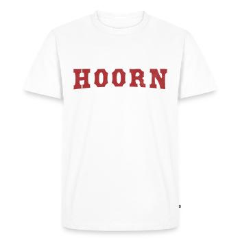 Hoorn - T-shirt Premium bio Homme - blanc - Devant - Nico (187cm)