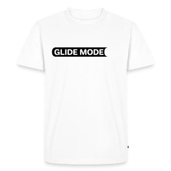 Planeur Planeur Planeur Planeur Pilote - T-shirt Premium bio Homme - blanc - Devant - Nico (187cm)