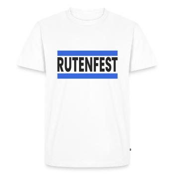 Rutenfest Ravensburg - Men's Premium Organic T-Shirt - white - Front - Nico (187cm)
