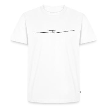 Glider Gliding Glider Glider Pilot Pilot - Men's Premium Organic T-Shirt - white - Front - Nico (187cm)
