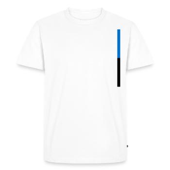 Estonie - T-shirt Premium bio Homme - blanc - Devant - Nico (187cm)
