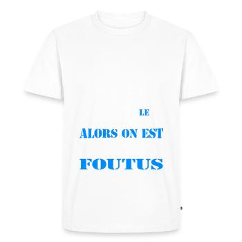 BRICOLEUR PERSONNALISABLE - T-shirt Premium bio Homme - blanc - Devant - Nico (187cm)