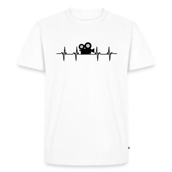 Film Director Actor Actress Film - Men's Premium Organic T-Shirt - white - Front - Nico (187cm)