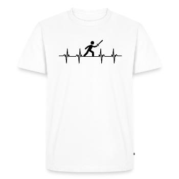 Sword Fighting Sword Blade Lance Sabre Dagger - T-shirt Premium bio Homme - blanc - Devant - Nico (187cm)