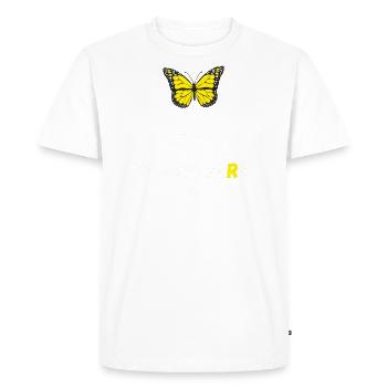 Futur grand père - T-shirt Premium bio Homme - blanc - Devant - Nico (187cm)