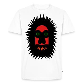 Gaff - Men's Premium Organic T-Shirt - white - Front - Nico (187cm)