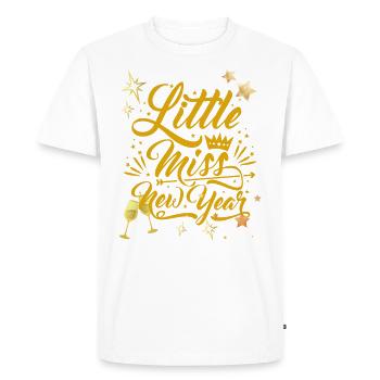 PETITE MISS NOUVEL AN - T-shirt Premium bio Homme - blanc - Devant - Nico (187cm)