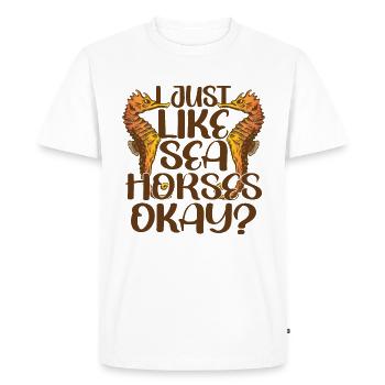Jollier - T-shirt Premium bio Homme - blanc - Devant - Nico (187cm)