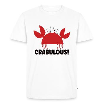 Crab Crab Shrimp Whisperer Crab Hunting Fisherman - Men's Premium Organic T-Shirt - white - Front - Nico (187cm)