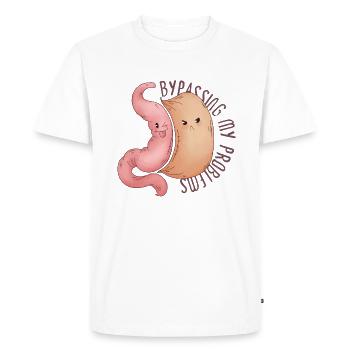 Sleeve gastrectomy sleeve gastrectomy - Men's Premium Organic T-Shirt - white - Front - Nico (187cm)