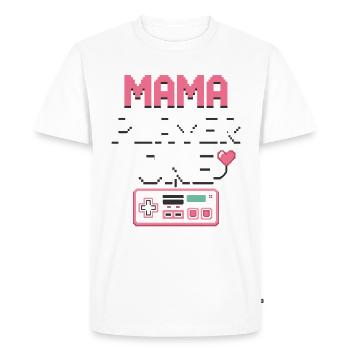 Gamer Mom plays with the kids games for - Men's Premium Organic T-Shirt - white - Front - Nico (187cm)
