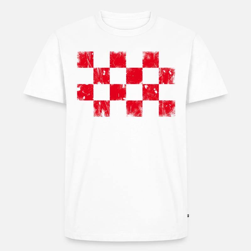 Nordbrabant - Männer Premium Bio T-Shirt - Weiß