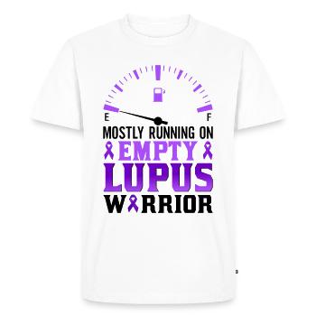 Lupus Awareness Month - Men's Premium Organic T-Shirt - white - Front - Nico (187cm)