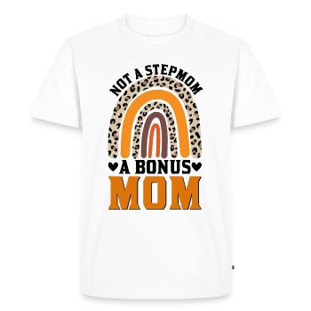 Fête des belles-mères Belle-mère Mère - T-shirt Premium bio Homme - blanc - Devant - Nico (187cm)