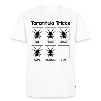 Tarantula breeder spider owner tarantula - Men's Premium Organic T-Shirt - white - Front - Nico (187cm)