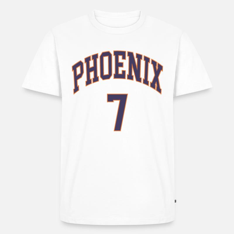 Phoenix 7 - Männer Premium Bio T-Shirt - Weiß