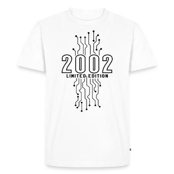 Anniversaire 2002 Gaming Limited Edition Gamer - T-shirt Premium bio Homme - blanc - Devant - Nico (187cm)