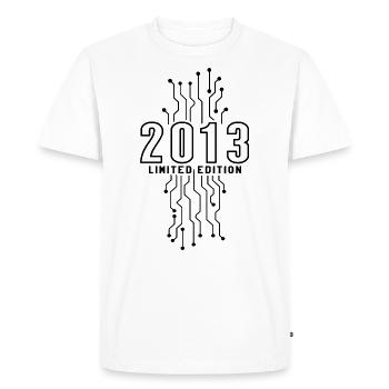 Anniversaire 2013 Gaming Limited Edition Gamer - T-shirt Premium bio Homme - blanc - Devant - Nico (187cm)