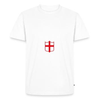Manchester - T-shirt Premium bio Homme - blanc - Devant - Nico (187cm)