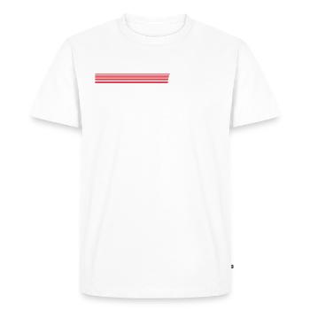 Alsace - T-shirt Premium bio Homme - blanc - Devant - Nico (187cm)