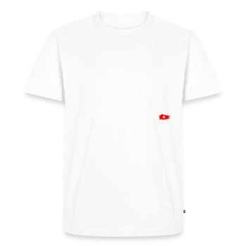 Retirement - Men's Premium Organic T-Shirt - white - Front - Nico (187cm)