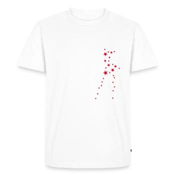 Vse bébé bébé kK oui Boginja Boginia - T-shirt Premium bio Homme - blanc - Devant - Nico (187cm)