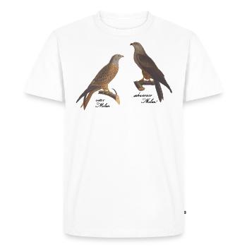 Gift Ornithologist Bird Bird Bird Milan Birds - Men's Premium Organic T-Shirt - white - Front - Nico (187cm)