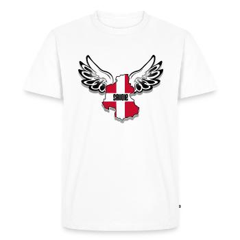 Department of Savoie angel wings - Men's Premium Organic T-Shirt - white - Front - Nico (187cm)