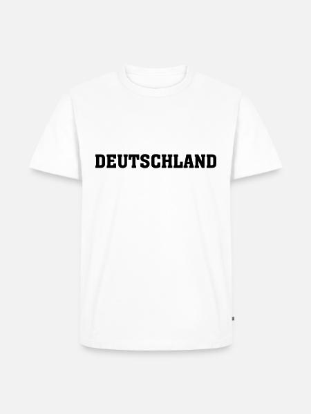 Deutschland - Männer Premium Bio T-Shirt - Weiß