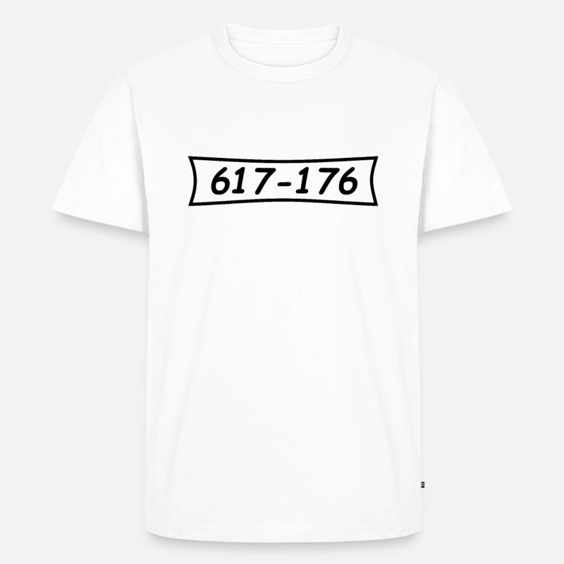 Panzerknacker Nummer 617 176 - Männer Premium Bio T-Shirt - Weiß