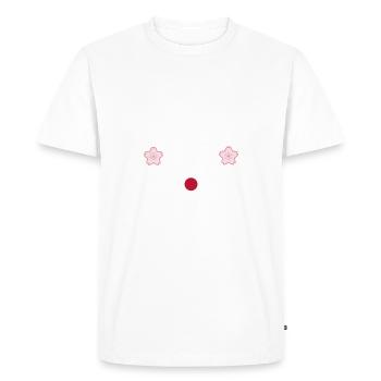 Japan - Men's Premium Organic T-Shirt - white - Front - Nico (187cm)