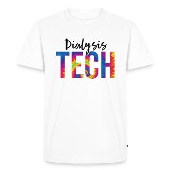 Technologie de dialyse Appréciation amusante de l’infirmière en dialyse - T-shirt Premium bio Homme - blanc - Devant - Nico (187cm)