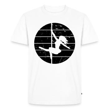 Pole Dance Girls Pole Dancing I Pole Dance - Men's Premium Organic T-Shirt - white - Front - Nico (187cm)