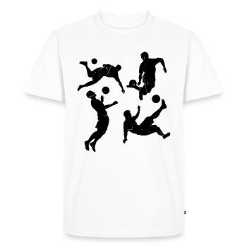 Soccer Game Soccer Sports - Soccer Players - Men's Premium Organic T-Shirt - white - Front - Nico (187cm)