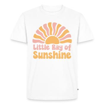 Petit rayon de soleil - T-shirt Premium bio Homme - blanc - Devant - Nico (187cm)