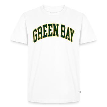 Baie Verte - T-shirt Premium bio Homme - blanc - Devant - Nico (187cm)
