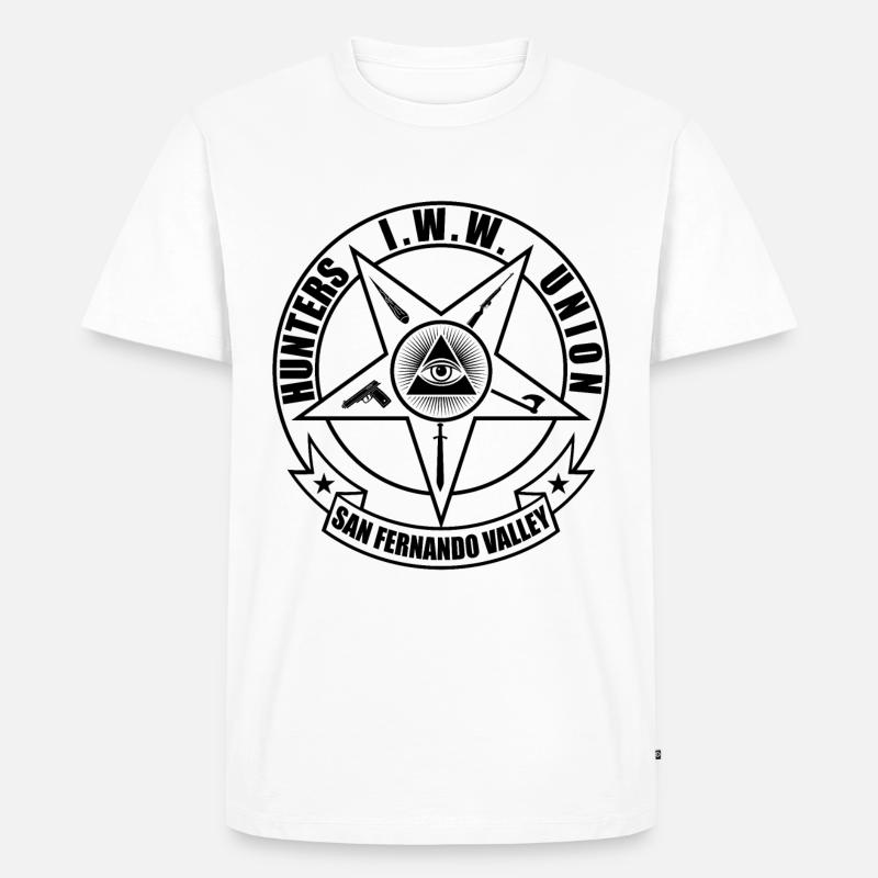 Vampire Hunter Day Shift - Men's Premium Organic T-Shirt - white