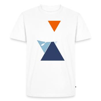 Kayak Kayak - T-shirt Premium bio Homme - blanc - Devant - Nico (187cm)