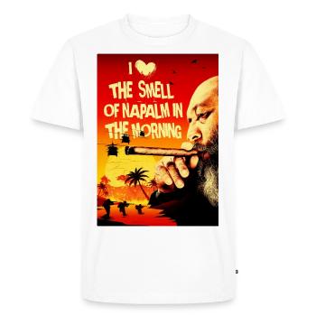 Napalm - T-shirt Premium bio Homme - blanc - Devant - Nico (187cm)