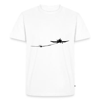 Tracteurs avion planeurs planeurs - T-shirt Premium bio Homme - blanc - Devant - Nico (187cm)