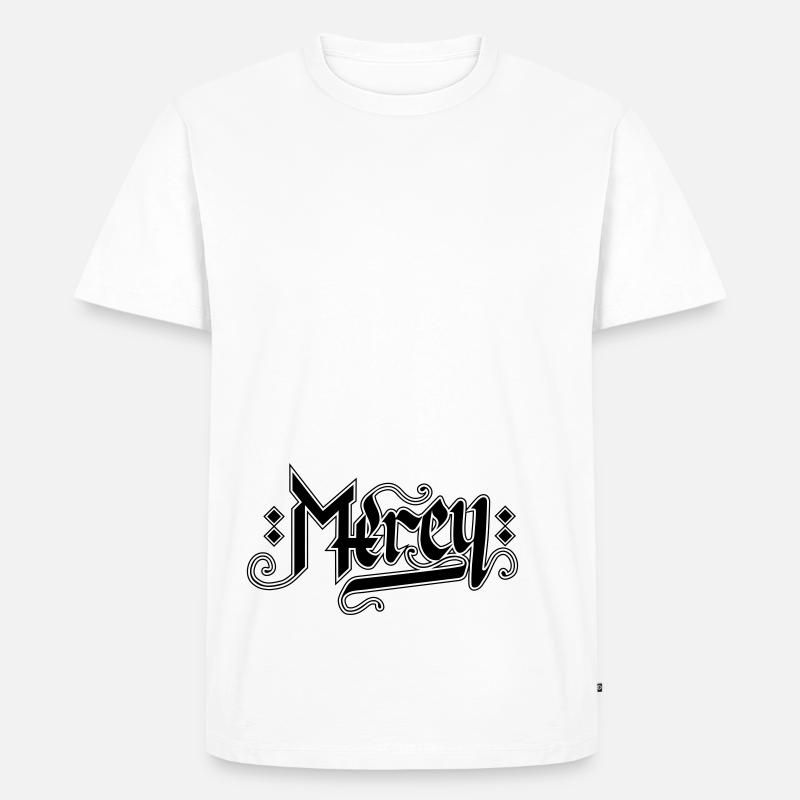 Barmherzigkeit - Männer Premium Bio T-Shirt - Weiß