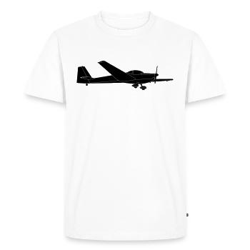 C Hawk planeur moteur planeur - T-shirt Premium bio Homme - blanc - Devant - Nico (187cm)