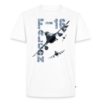 F16 FALCON - 2012 - T-shirt Premium bio Homme - blanc - Devant - Nico (187cm)